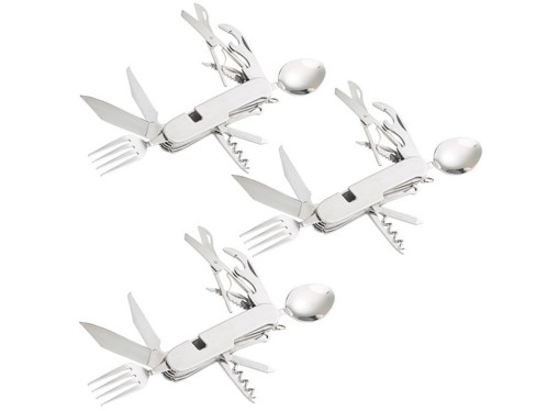 3 Couteaux Multifonction 14 En 1 Pearl Fr