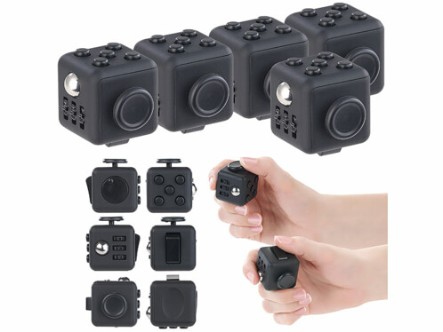 5 Des Antistress Fidget Cube Pearl Fr