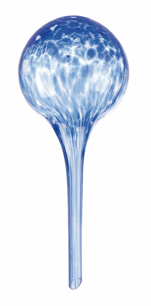 4 doseurs d'irrgation en verre coloré Ø 6 cm Royal Gardineer. Irrigation des plantes sans arrosage