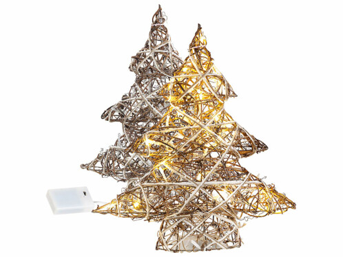 2 Sapins De Noel En Osier Pearl Fr
