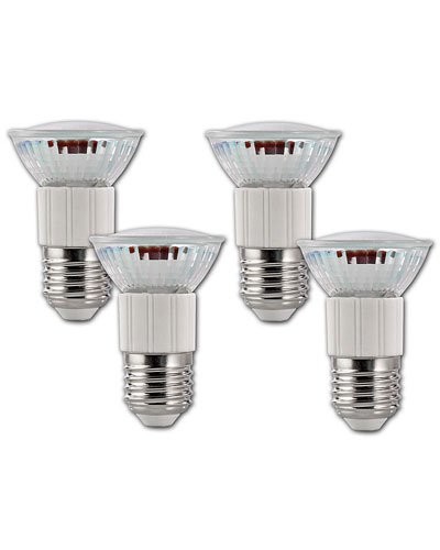 4x ampoule LED dimmables, culot E27, blanc neutre