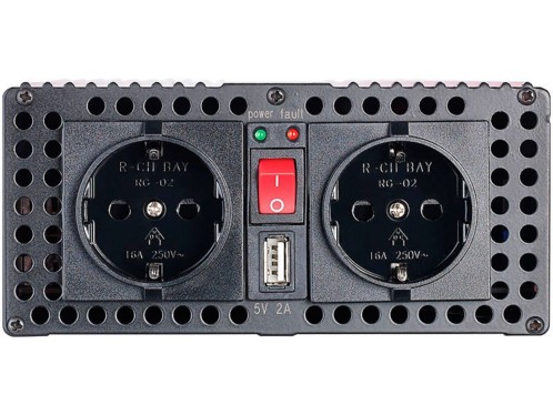 SUDOKEJI 1000W DC 12 V vers 230 V 240 V AC convertisseur de Voiture 12 V avec Allume-Cigare 12 V avec 4,8 A 4 Ports USB 2 Prises AC Adaptateur de Voiture avec /écran LCD