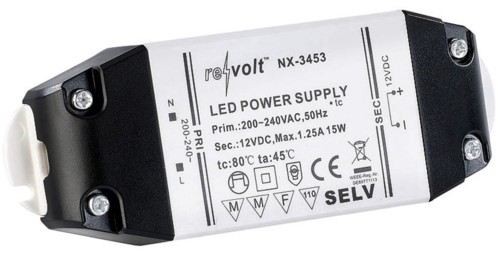 Transformateur pour lampes à LED - 0 à 15 W