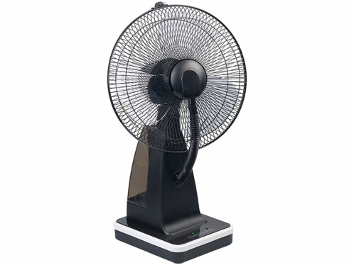 Ventilateur De Table Avec Brumisateur 80w Et Commandes Tactiles