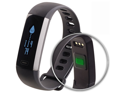 bracelet fitness avec calcul des calories pression artérielle taux d'oxygene dans le sang  fbt-60 newgen medicals