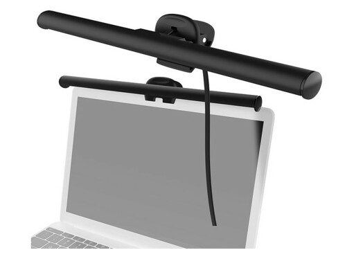 Réglette LED avec pince de fixation pour éclairer l'écran de votre ordinateur.