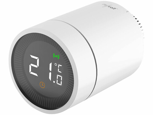 Thermostat connecté pour chauffage, fabriqué par Revolt.
