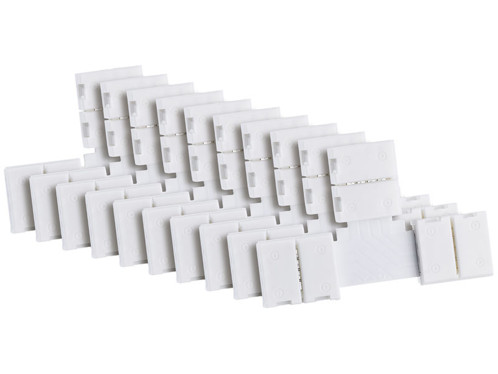 10 raccords en T pour bandes à LED monochromes - Intérieur