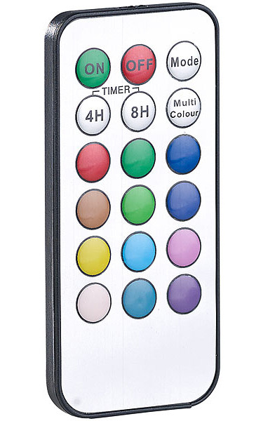 Changement de couleur Kit d'éclairage LED blanc pour meuble et étagère de cuisine Minuterie et bricolage MYPLUS Lot de 4 lampes LED RGBW pour meuble avec télécommande à 32 touches