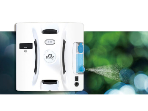 robot laveur de vitres automatique avec pulverisation et app pr 041 v4 pearl fr