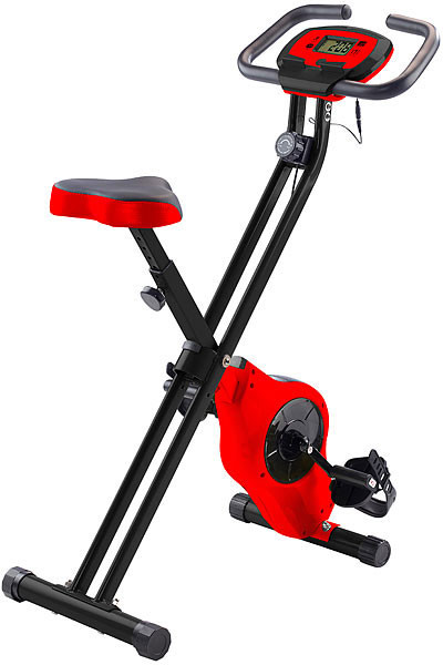 Velo D Appartement Pliable Avec Ecran Et Support Pc Tablette Pearl Fr