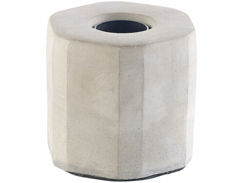 Lampe de table décorative en béton E27 jusqu'à 40 W coloris gris Lampe de table décorative en béton E27 jusqu'à 40 W coloris gris