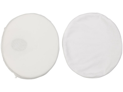 Oreiller A Memoire De Forme Pour Bebe Anti Tete Plate Pearl Fr