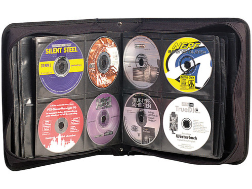Pochette de rangement pour 240 CD/DVD/BR