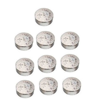 Tecxus piles boutonLR44 - Lot de 10
