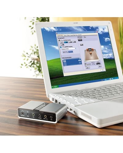 Carte audio USB 7.1 ''Sound Box'' pour PC & Notebook