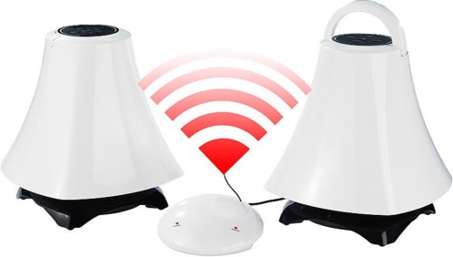 Haut-parleurs stéréo actifs sans fil ''LSX-244.XL''