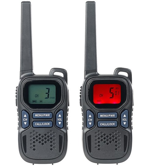 talkies walkies professionnels usb avec fonction vox et portee 10 km wt 711 pearl fr