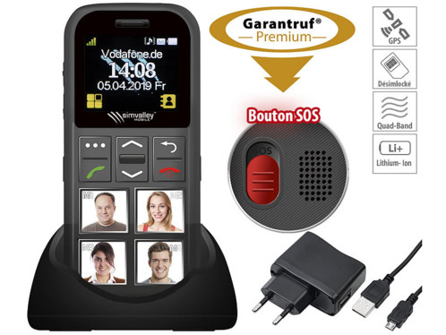 Téléphone mobile avec localisation GPS RX-820.gps (reconditionné)