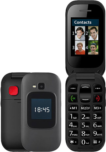 Telephone Mobile Clapet A Grandes Touches Avec Sos Xl 965 Pearl Fr