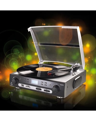 Tourne-disque USB & lecteur MP3 ''UPL-800.MP3''