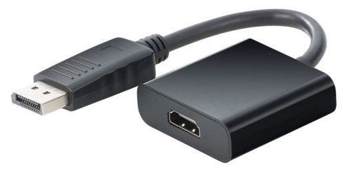 Adaptateur DisplayPort vers HDMI Auvisio. Transformez votre DisplayPort en port HDMI