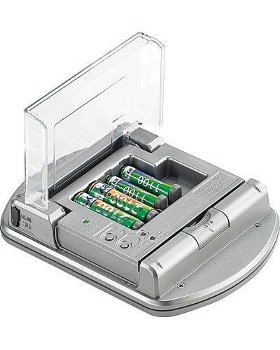 Prix Chargeur solaire 3en1 pour Accus AA AAA moins cher Chargeur de piles solaire chargeur solaire pour 4 piles AA