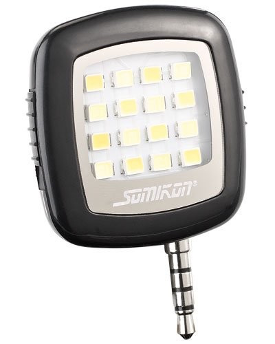 Led Smartphone Avec Lampe Jack Pour Somikon Vidéo Connexion 16 345jqARL