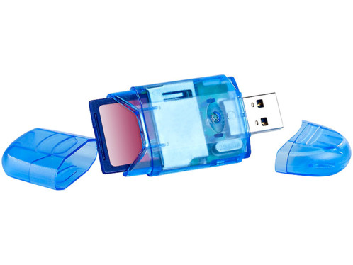 Adaptateur USB carte de mémoire flash SD / MMC / RS-MMC