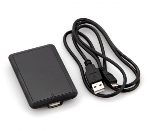 Adaptateur secteur pliable USB 500 mAh avec câble Micro-USB