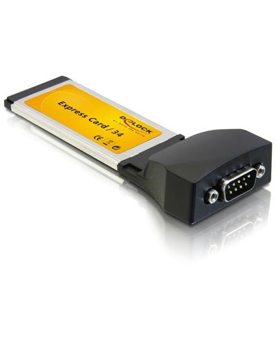Adaptateur Express Card 1X série DB9 RS-232 DeLock