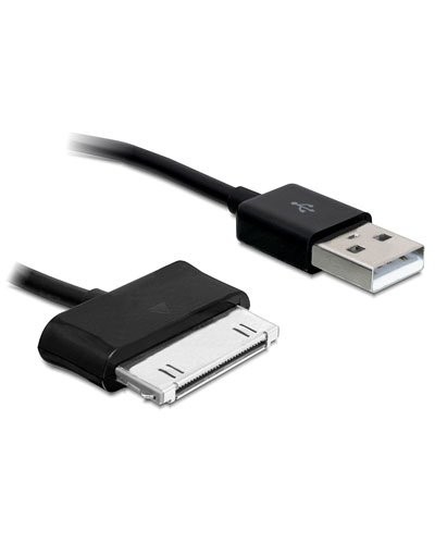 Câble USB chargement/synchronisation pour Samsung Galaxy Tab noir