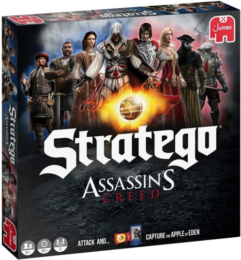 JUMBO Stratego Assassin's Creed - Jeu de Plateau et de stratégie de 8 à 99 Ans - 2 Joueurs JUM19815