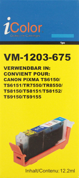 Cartouche compatible Canon CLI-581C - Cyan