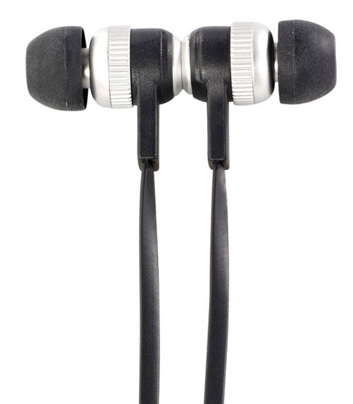 Écouteurs in-ear à câble plat avec fermeture magnétique Auvisio | Pearl.fr