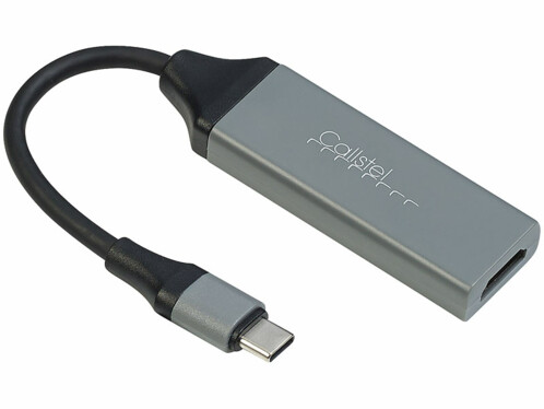 TECHTOBOX Câble USB-C Vers HDMI 4K @ 60 Hz, Tressé, Haute Vitesse, USB De Type C Vers HDMI Pour
