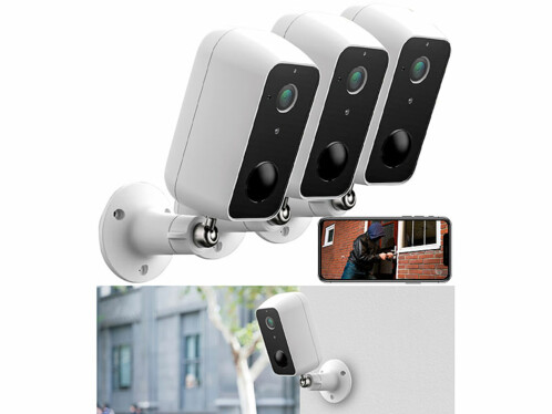 3 Caméra de surveillance connectée Full HD IPC-670 VisorTech