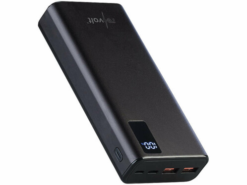 Batterie Solaire Revolt 4000 MAh - 2 Ports USB, Lampe LED, Pour Smartphone, Recharge En Extérieur - 9