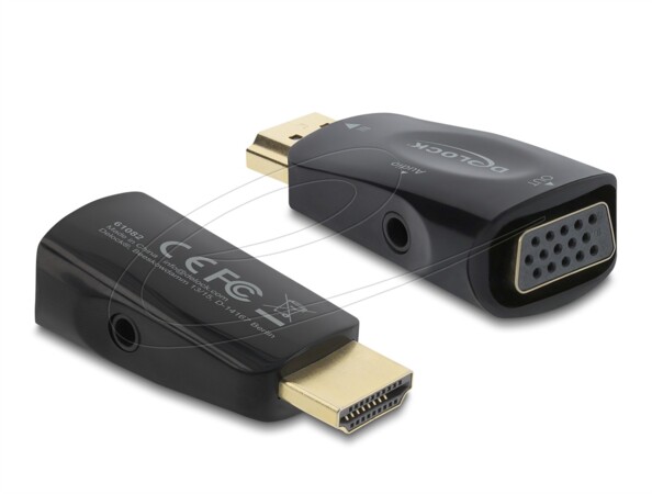 Adaptateur HDMI vers VGA avec audio