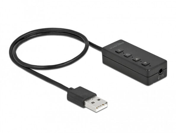 Adaptateur USB d’écouteurs et microphone avec 2 jacks stéréo pour Windows et Mac