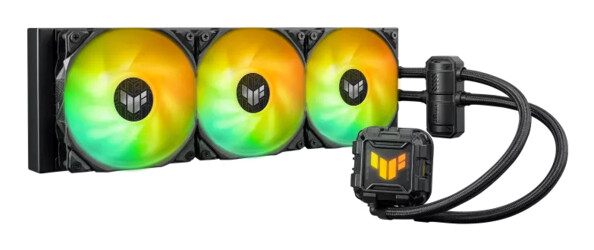 Barre de watercooling TUF Gaming LC II 360 ARVB à 3 ventilateurs pour dissipation thermique de processeur