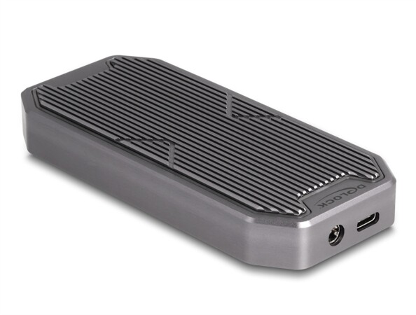 Boîtier externe SSD M.2 NVMe Delock RGB USB-C 20 Gbps