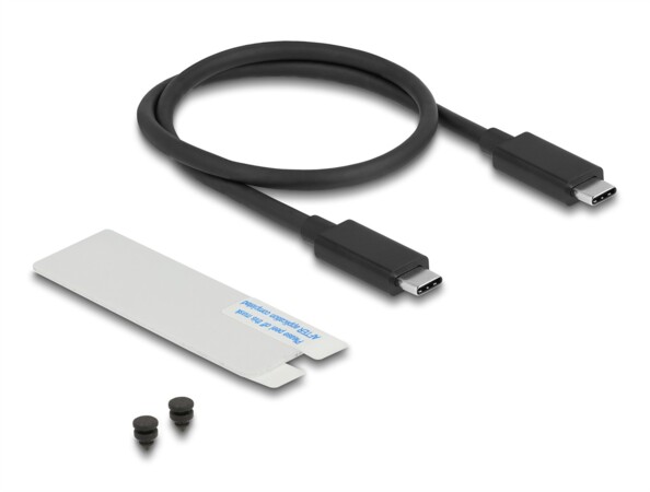 Boîtier externe USB4 40 Gbit/s pour SSD M.2 NVMe