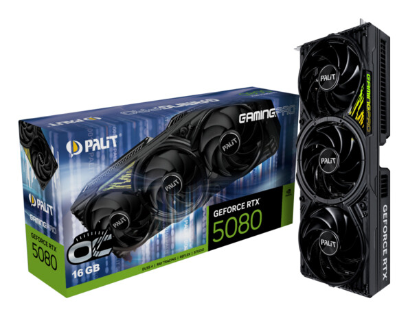 Carte graphique GeForce RTX 5080 GamingPro OC V1 16 Go GDDR7