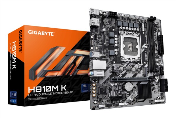 Carte mère GIGABYTE H810M K LGA 1851 DDR5 micro ATX