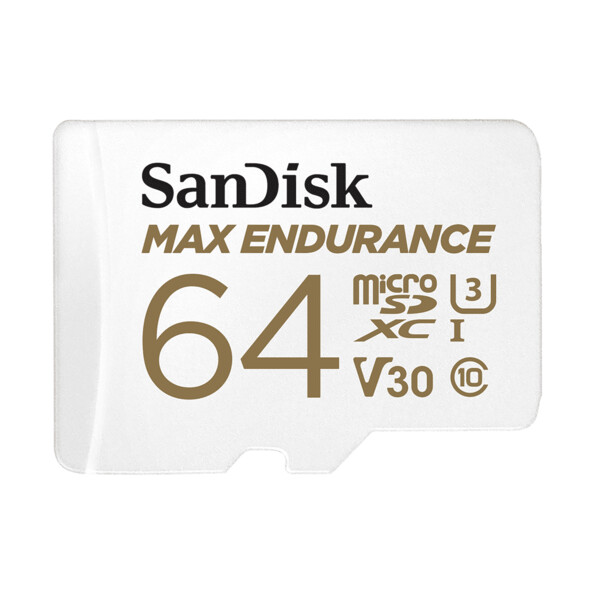 Carte microSDXC SanDisk MAX ENDURANCE 64 Go