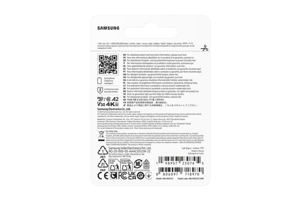 Carte microSDXC T9 UHS-I 512 Go