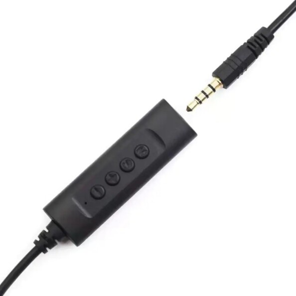 Casque à micro filaire WE Jack 3,5 mm et USB pour visioconférence et gaming