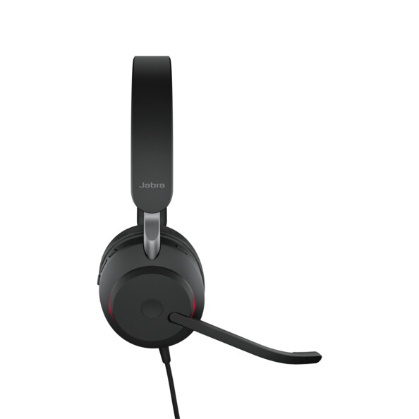 Casque professionnel filaire Jabra Evolve2 40 SE avec son haute qualité