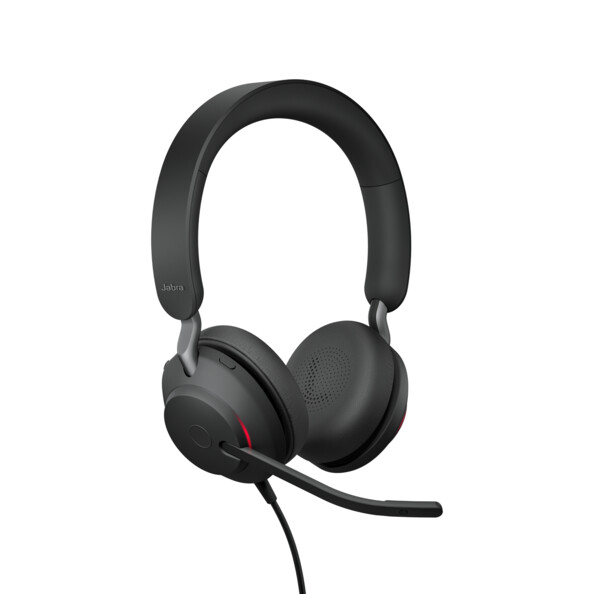Casque professionnel filaire Jabra Evolve2 40 SE avec son haute qualité